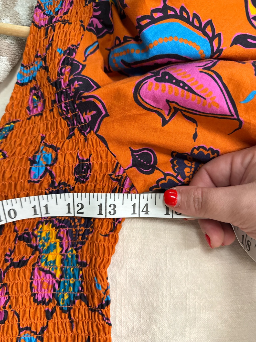 Love the Label Orange Dress - Small - Picture 6 of 7